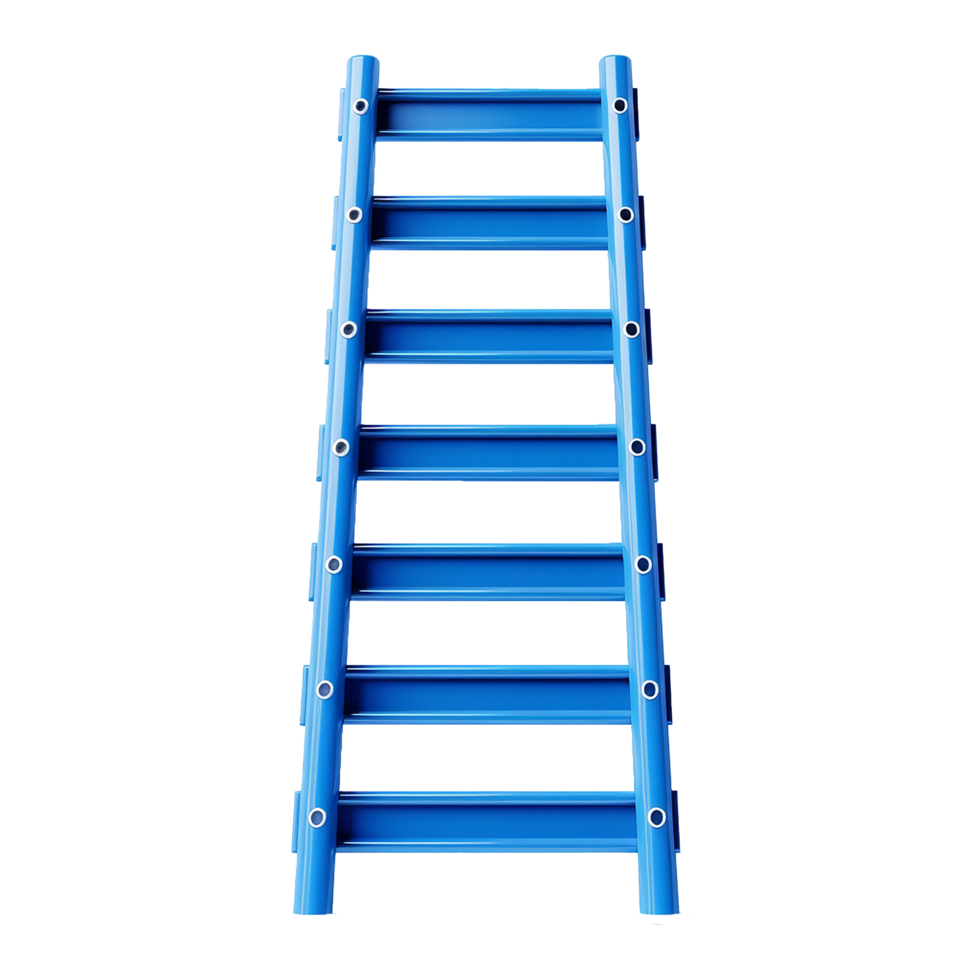 AI generated Ladder isolated on transparent background png