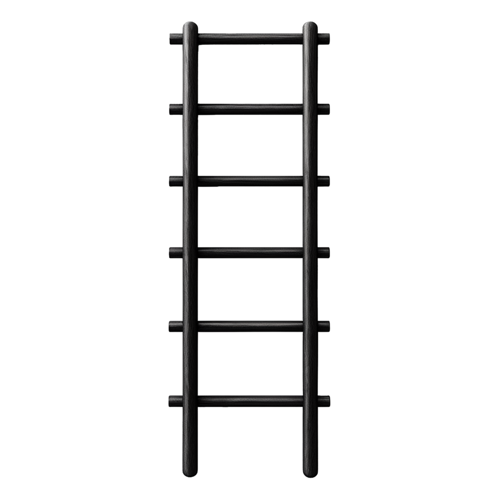 AI generated Ladder isolated on transparent background png