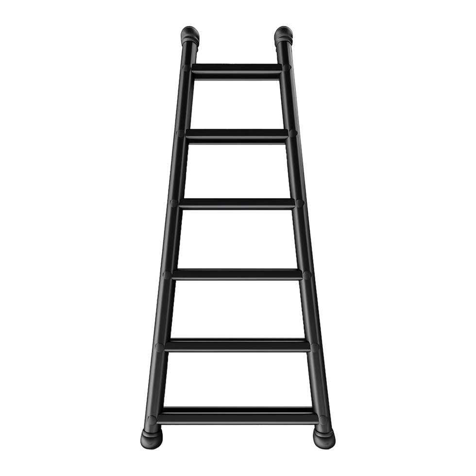 AI generated Ladder isolated on transparent background png