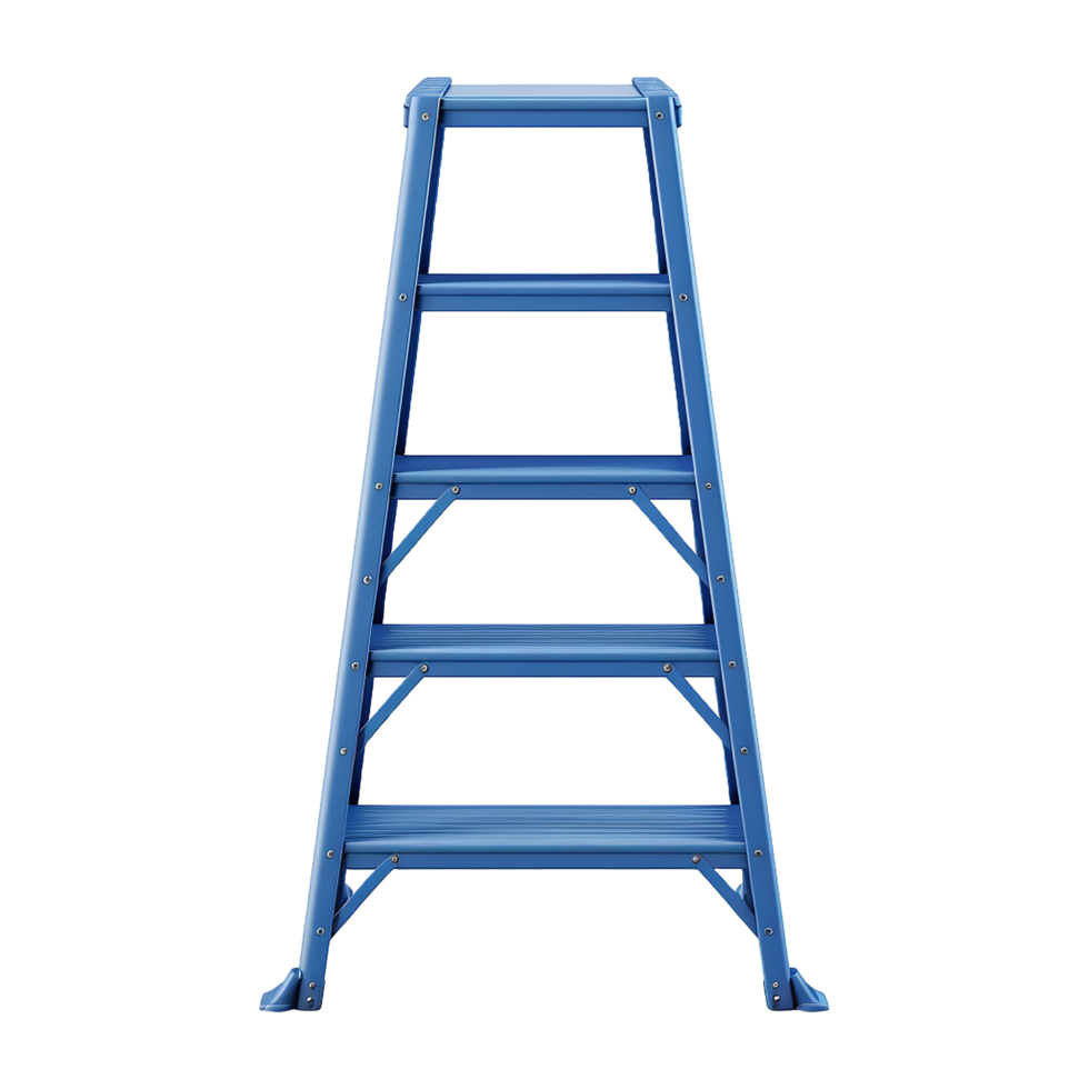 AI generated Ladder isolated on transparent background png