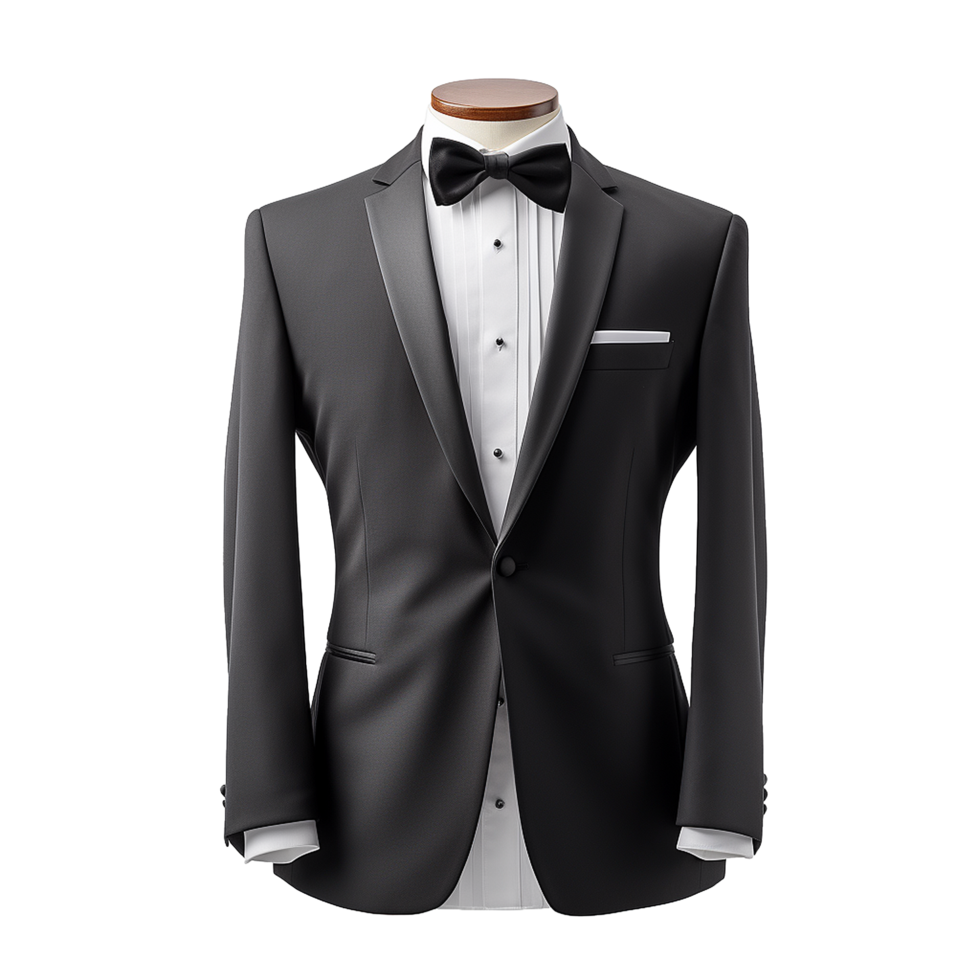 AI generated Tuxedo suit png isolated on transparent background ...