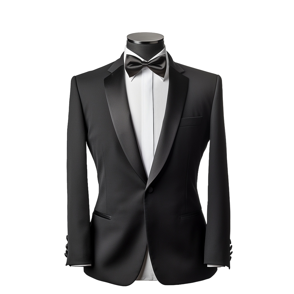 AI generated Tuxedo suit png isolated on transparent background ...