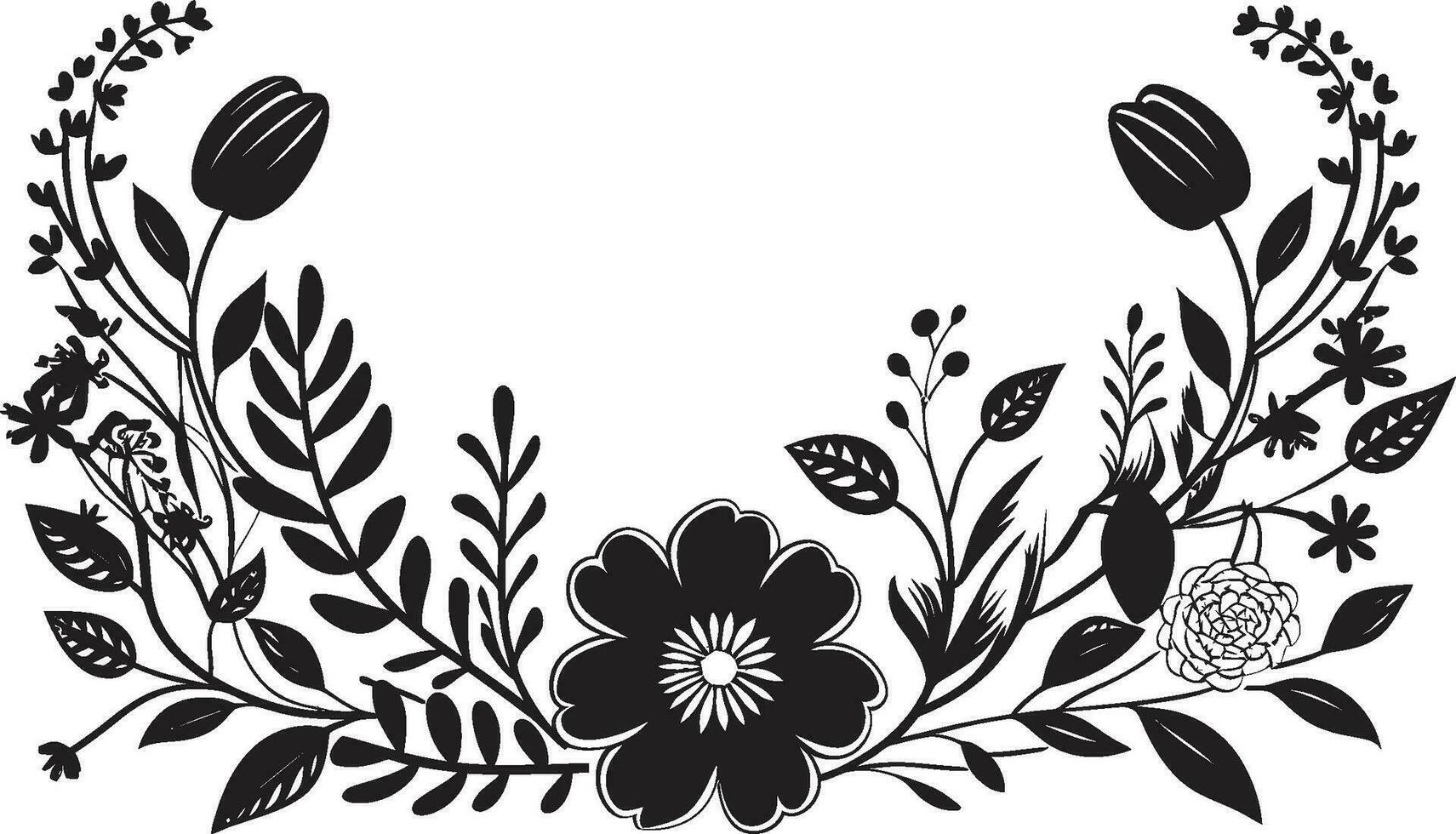 Brushstroke Symphony An artistic flourish sets the stage for your momentous occasion. Whispers of Willow Delicate vines gracefully beckon your guests to celebrate. vector