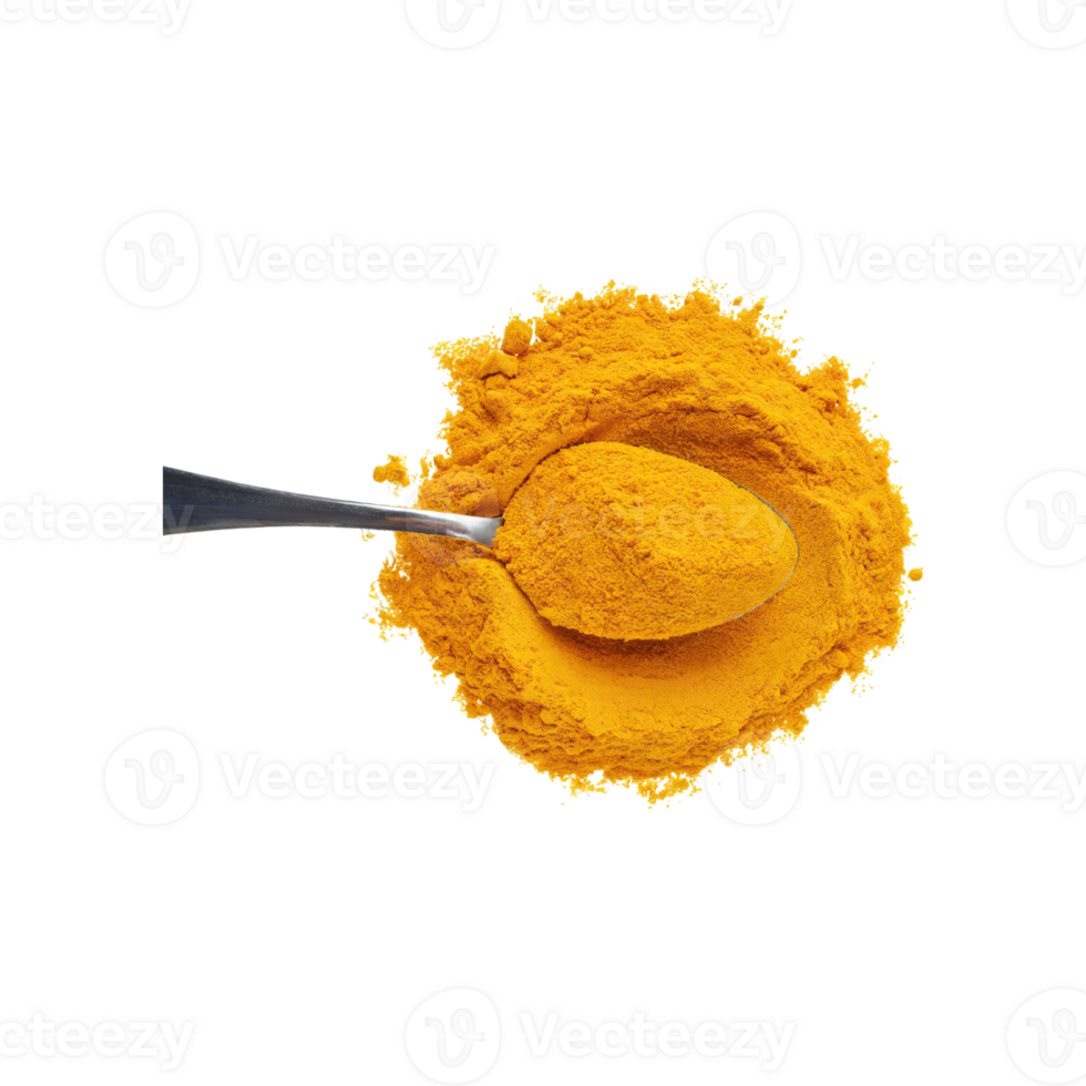 AI generated Slices of Curcuma, Earthy, Without Shadow, Isolated Transparent Background png