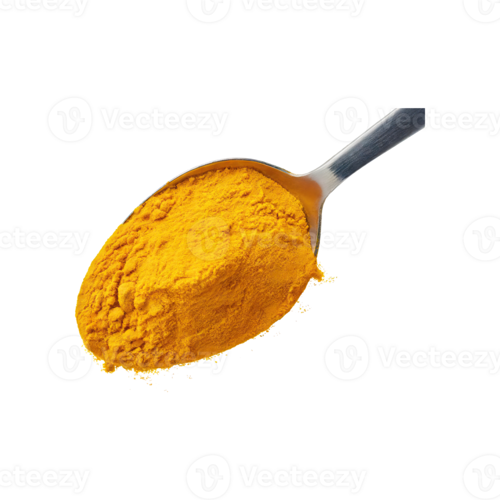 AI generated Slices of Curcuma, Earthy, Without Shadow, Isolated Transparent Background png