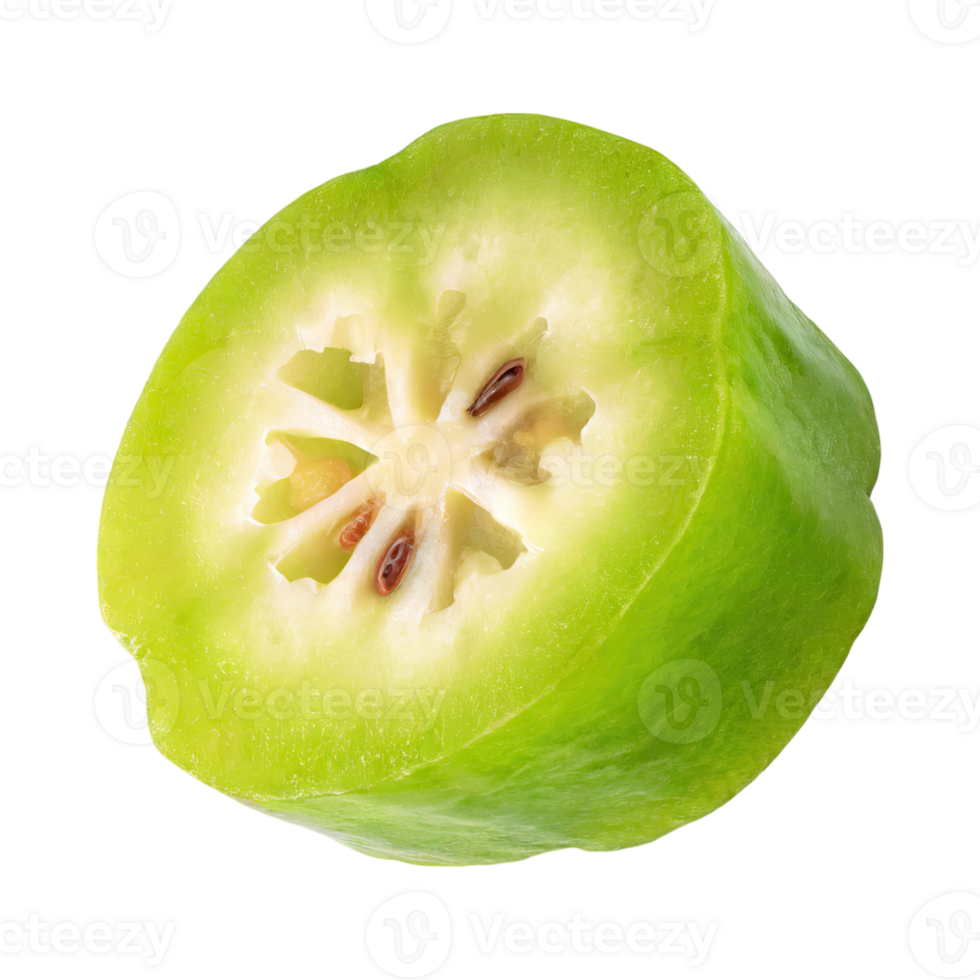 AI generated Floating Of Bilimbi, Without Shadow, Isolated Transparent Background png