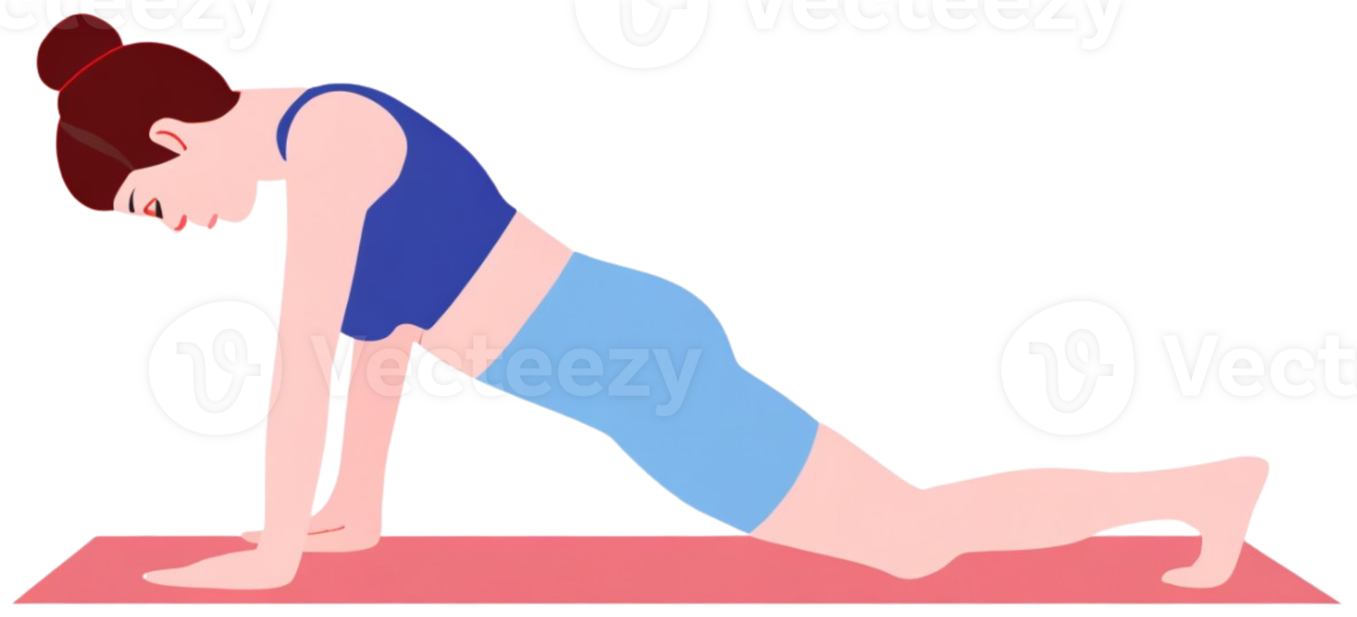 AI generated body weight, workout png