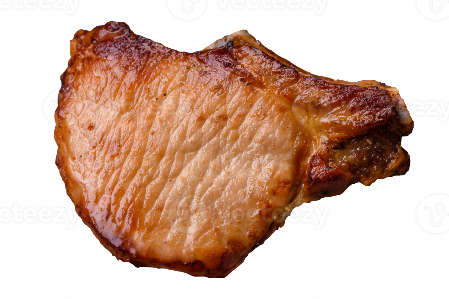 Delicious juicy pork or beef steak with salt, spices and herbs png