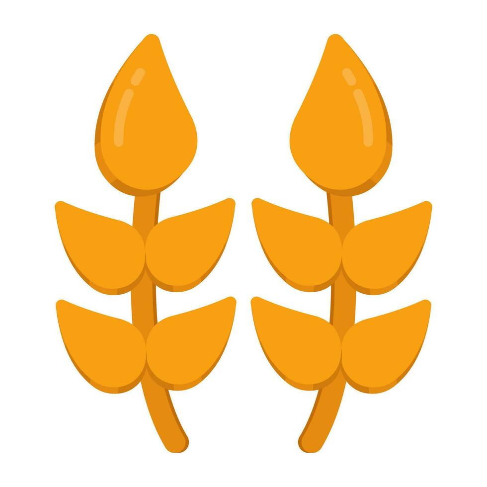 Perfect design icon of barley vector