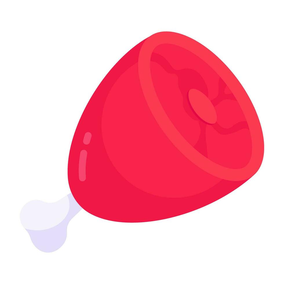 A perfect design icon of drumstick vector