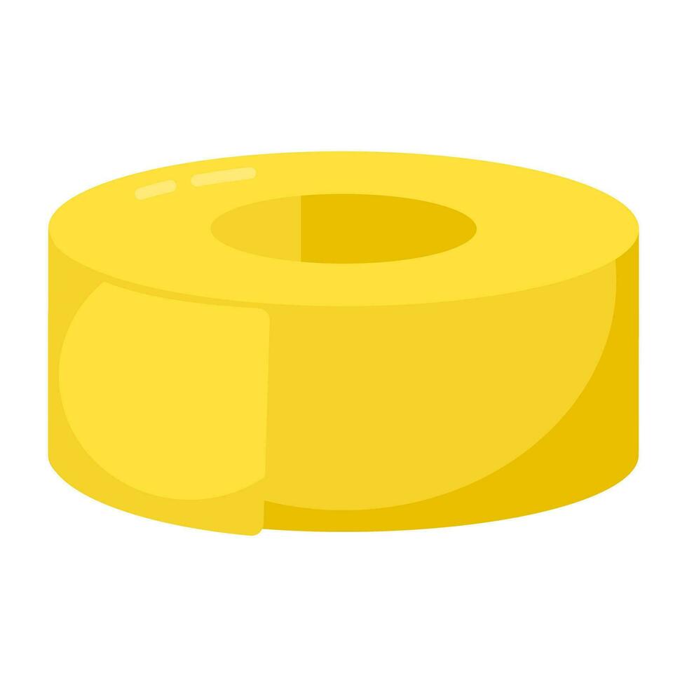 Unique design icon of scotch tape vector