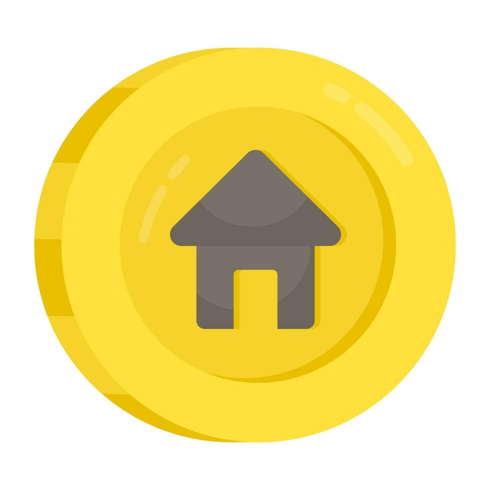 Perfect design icon of home building vector