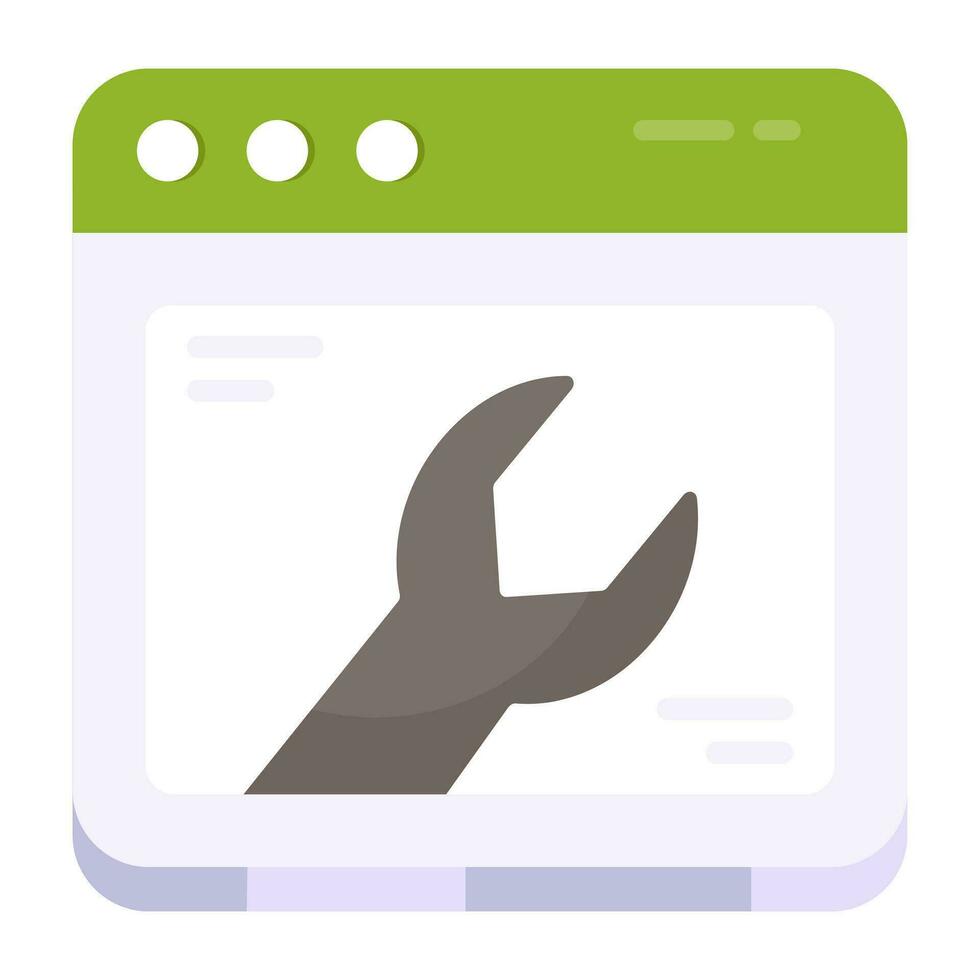 Trendy vector design of web repair 36266812 Vector Art at Vecteezy