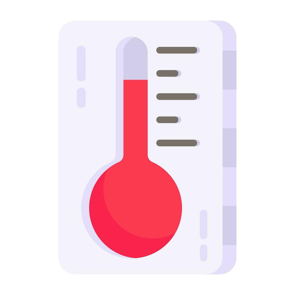 icono de diseño moderno de termómetro vector