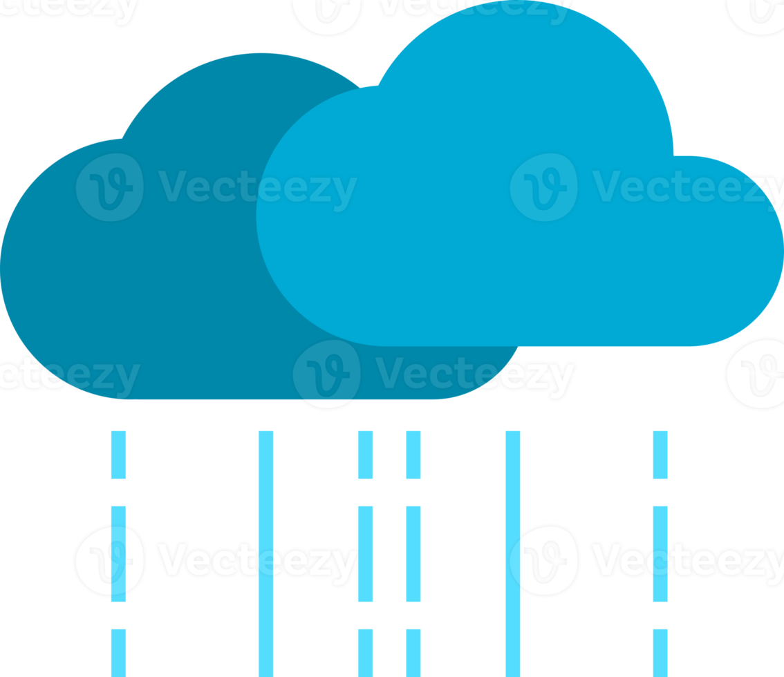 Cloud rain icon png