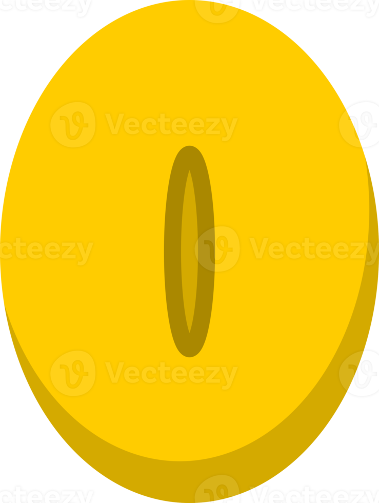 Yellow soy bean icon png
