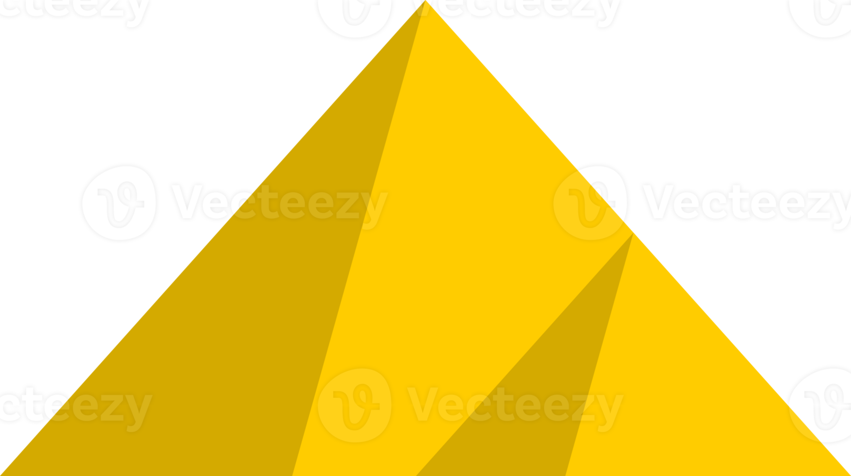 triangle egypt ancient pyramids of giza are egyptian pharaoh tomb icon png