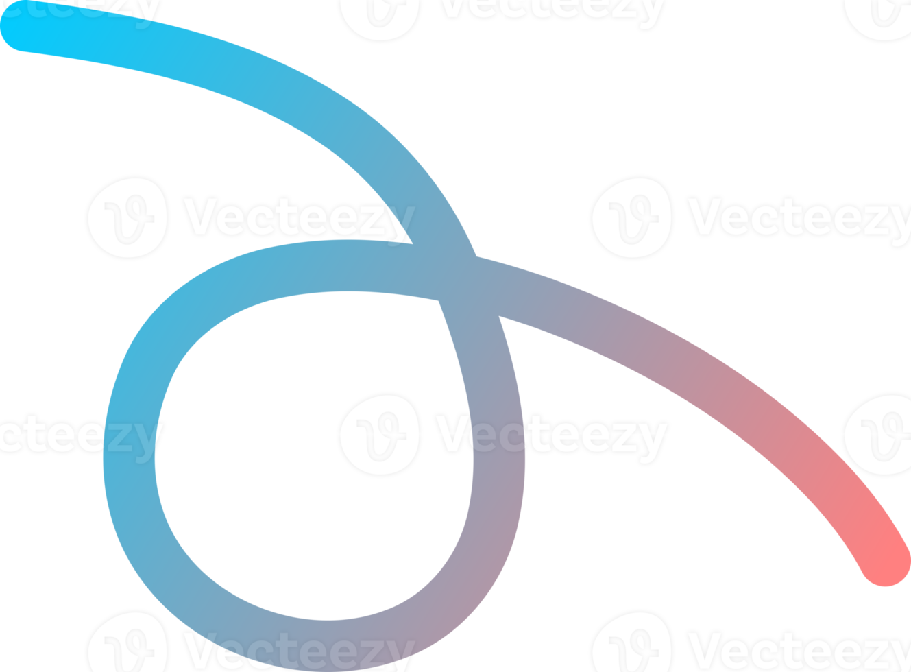 doodle line abstract png