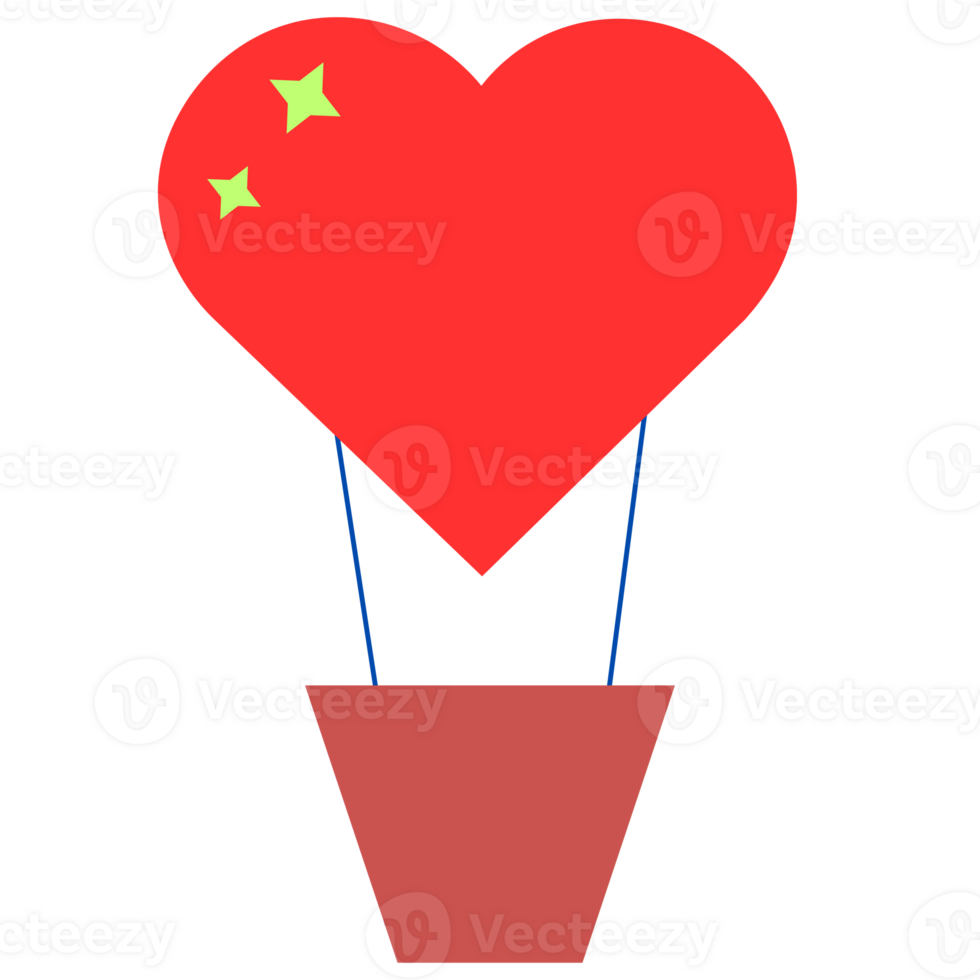 balloons with heart shape png