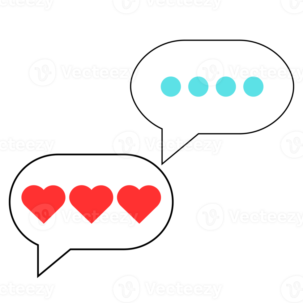 The message in love png