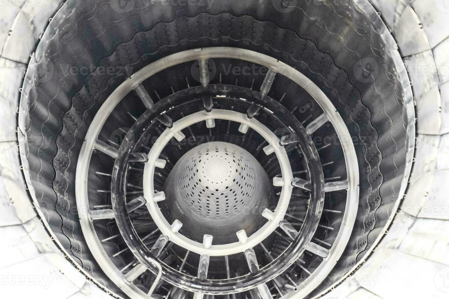 A nozzle of a jet engine with a variable thrust direction photo