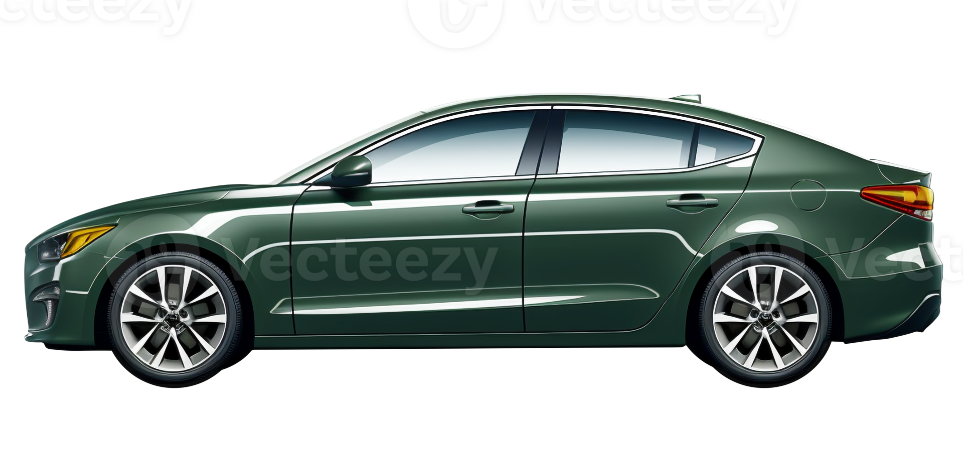 ai gerado carro png sedan carro png verde sedan carro png Esportes carro png isolado sedan carro png luxuoso carro png luxo carro png exército sedan carro png transparente fundo