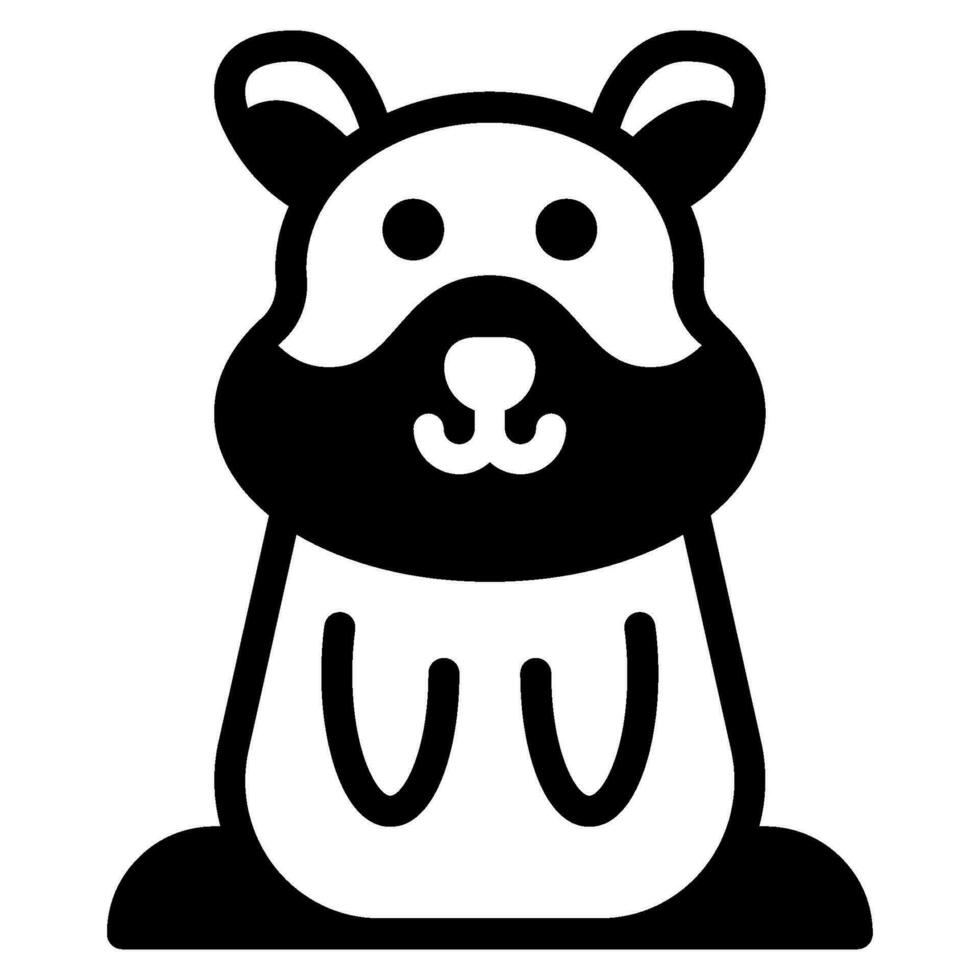 Hamster Icon Illustration for web, app, infographic, etc vector