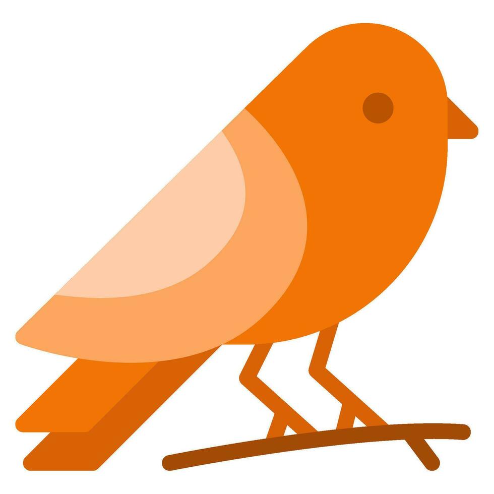 pájaro icono ilustración para web, aplicación, infografía, etc vector