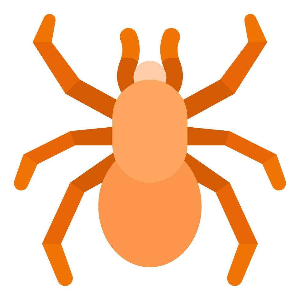 tarántula icono ilustración para web, aplicación, infografía, etc vector