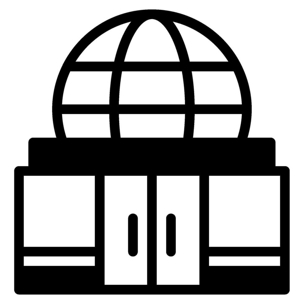 Planetarium Icon Illustration for web, app, infographic, etc vector