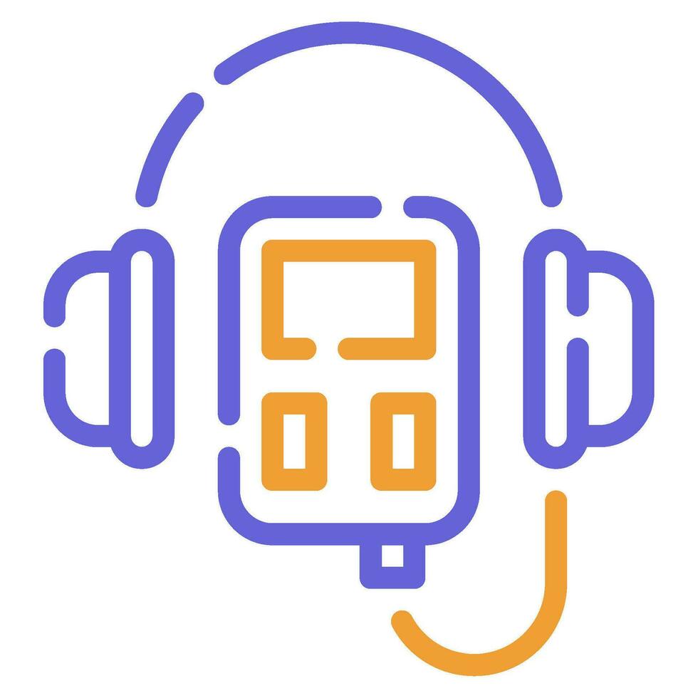 Audio Guide Icon Illustration for web, app, infographic, etc vector