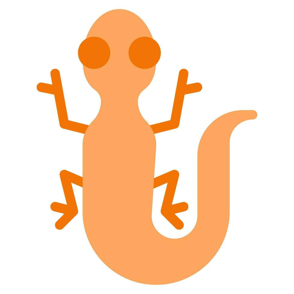 Lizard Icon Illustration for web, app, infographic, etc vector