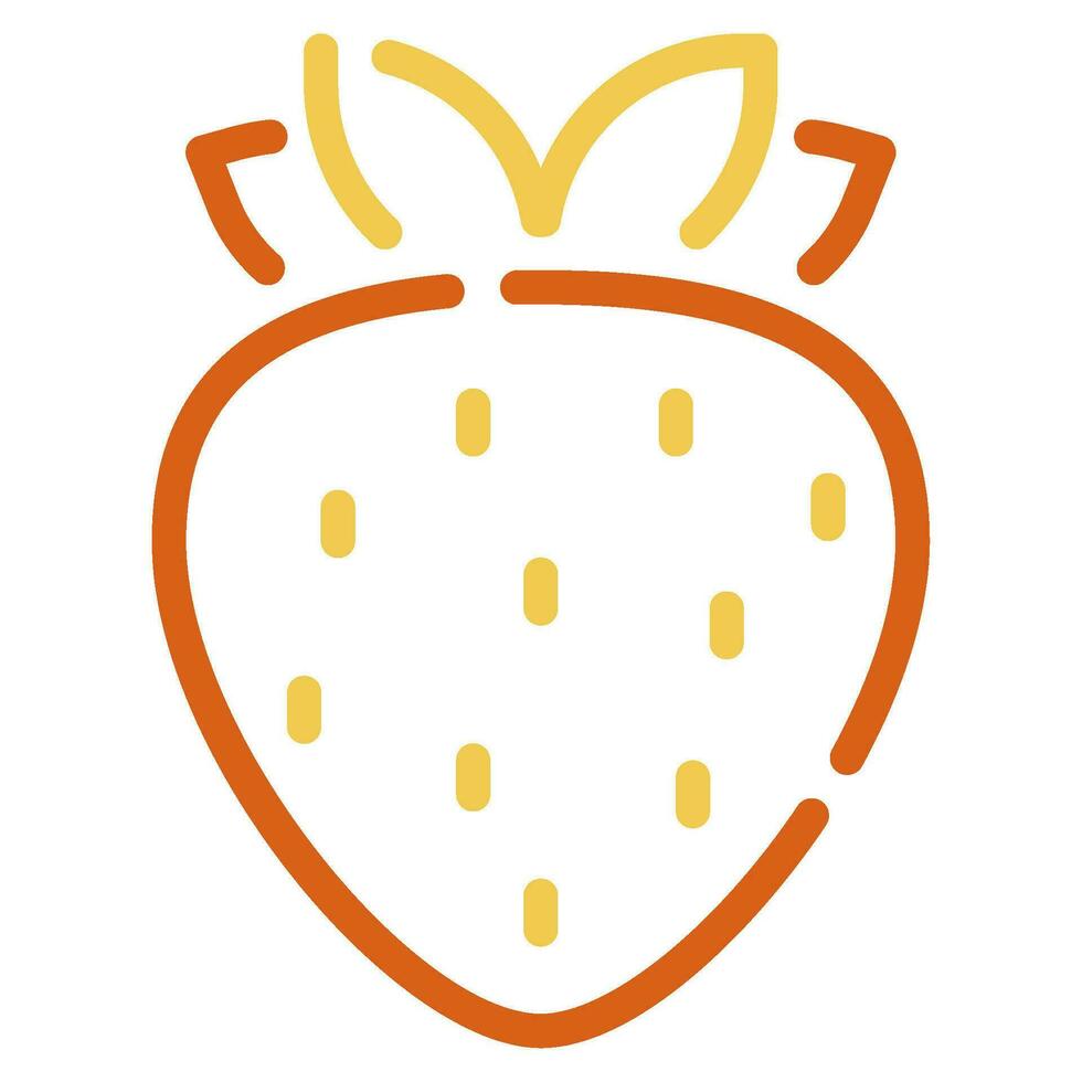 Strawberry icon illustration for web, app, infographic, etc vector
