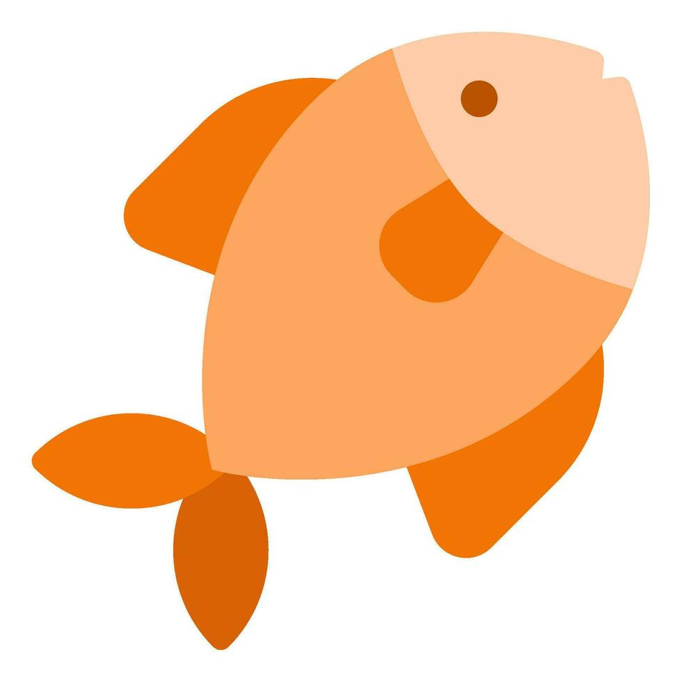 Fish Icon Illustration for web, app, infographic, etc vector