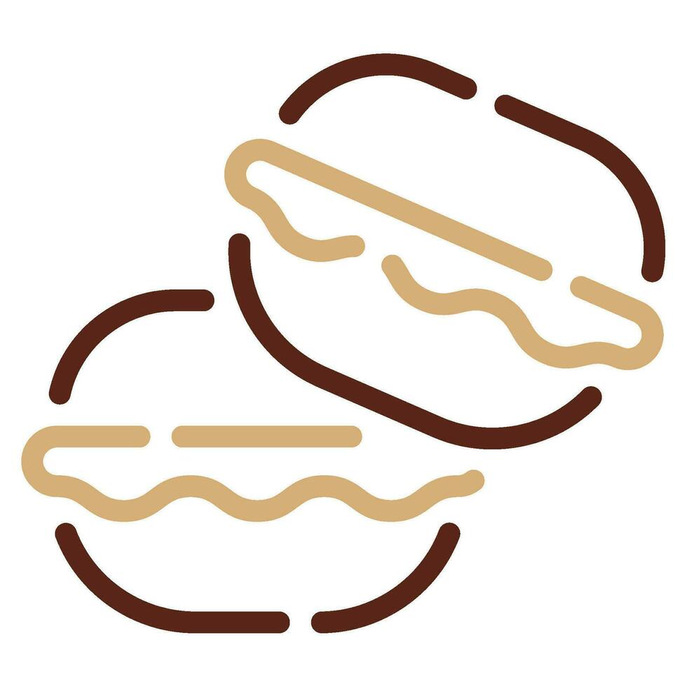 Macaron icon illustration for web, app, infographic, etc vector