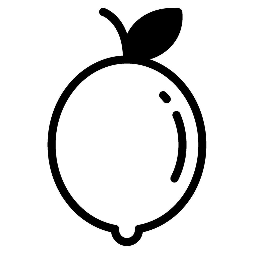 Lemon icon illustration for web, app, infographic, etc vector