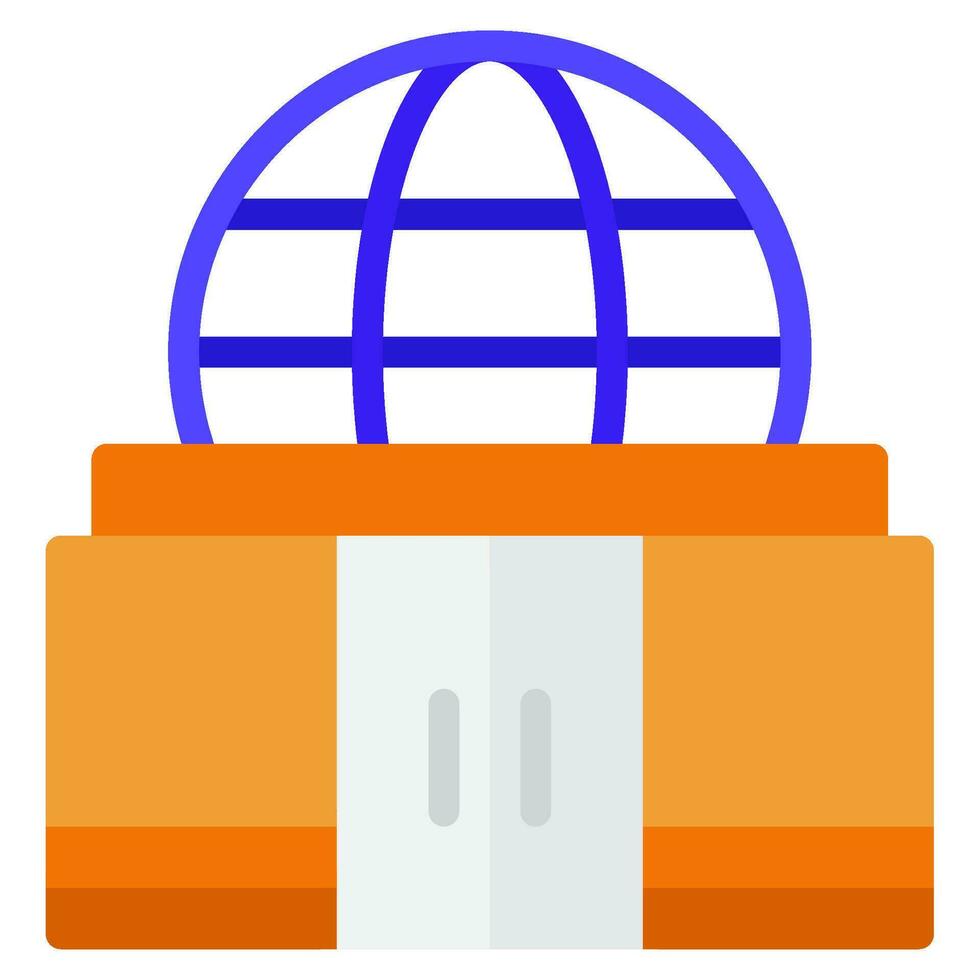 Planetarium Icon Illustration for web, app, infographic, etc vector