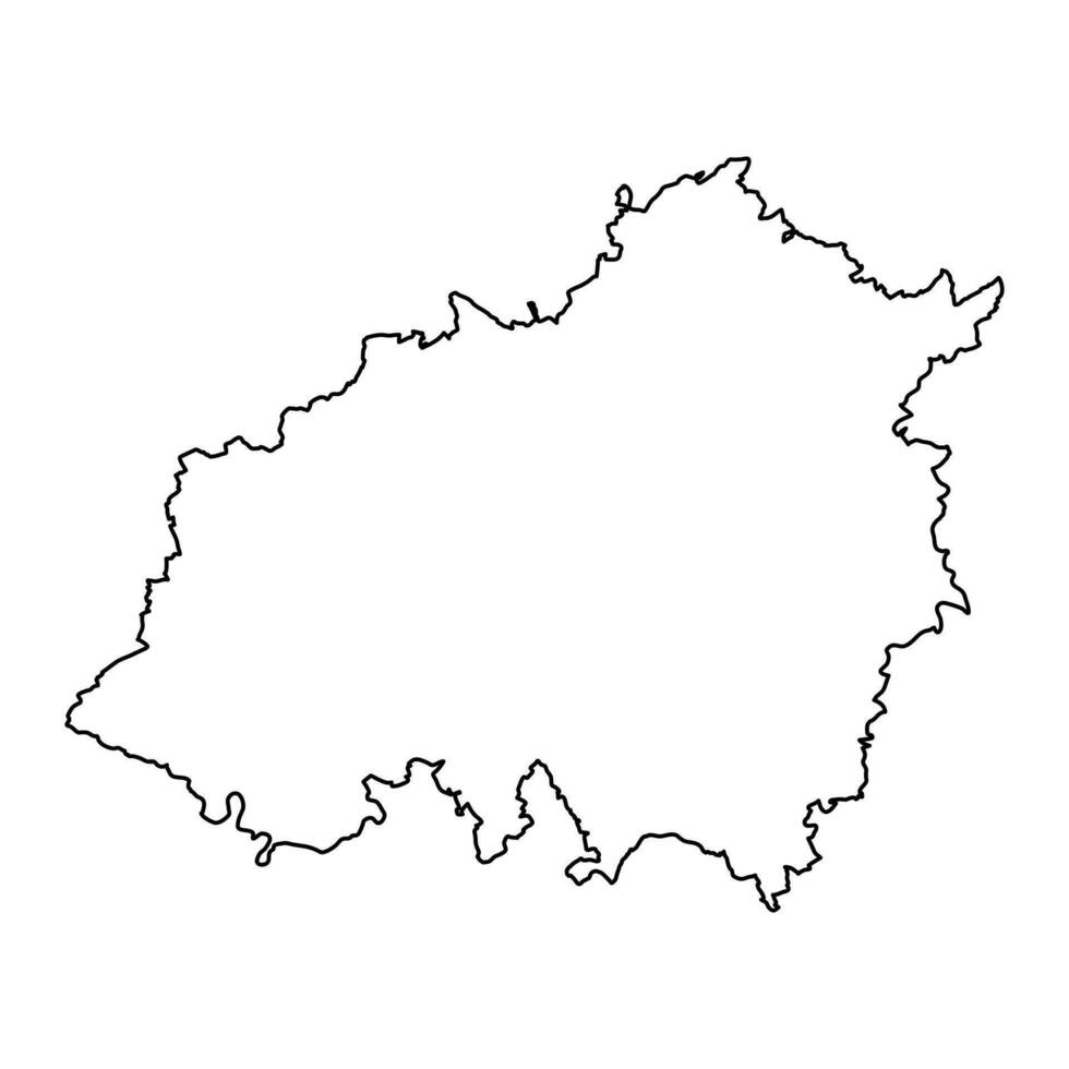Wiltz cantón mapa, administrativo división de luxemburgo. vector ilustración.