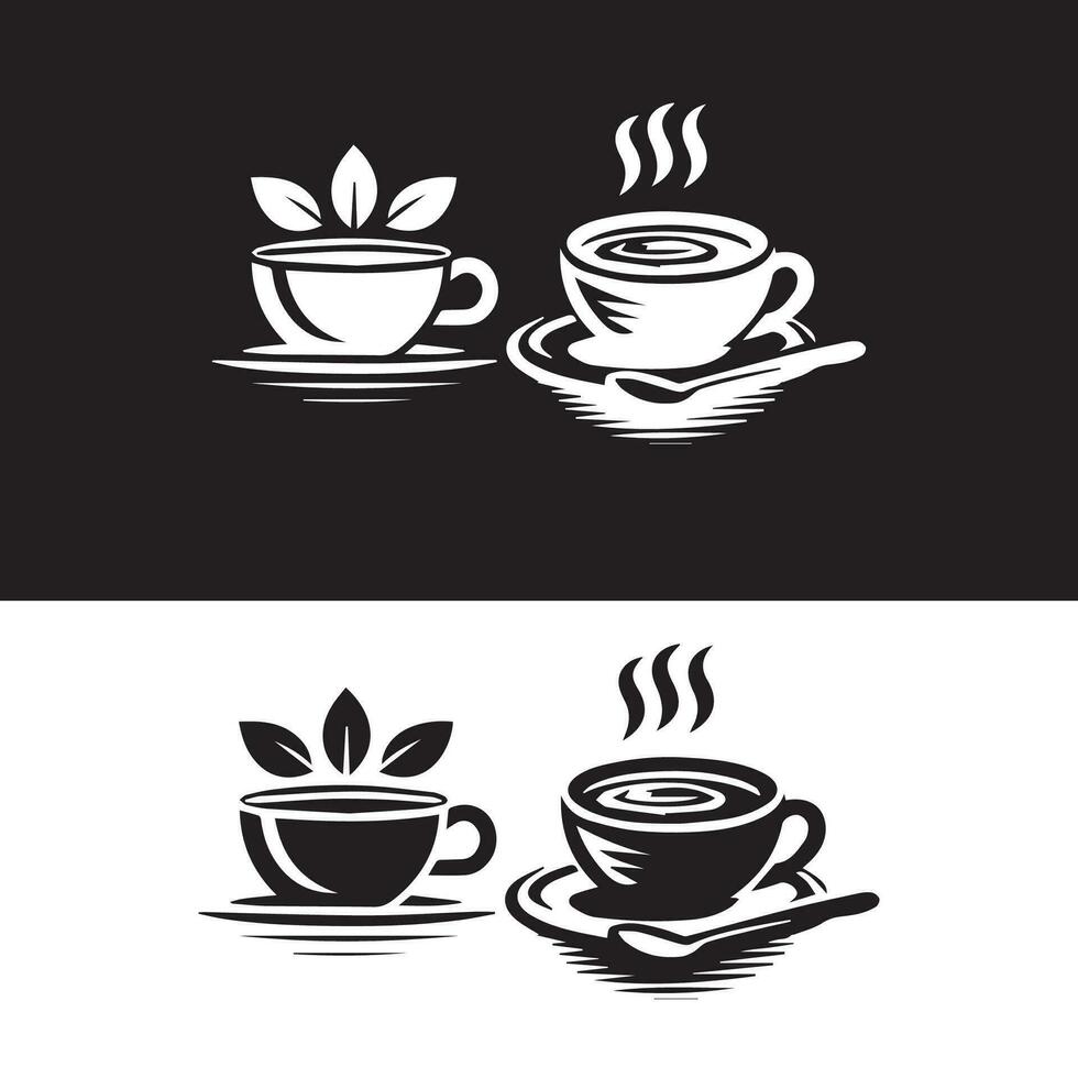 caliente café taza vector icono ilustración. gratis vector