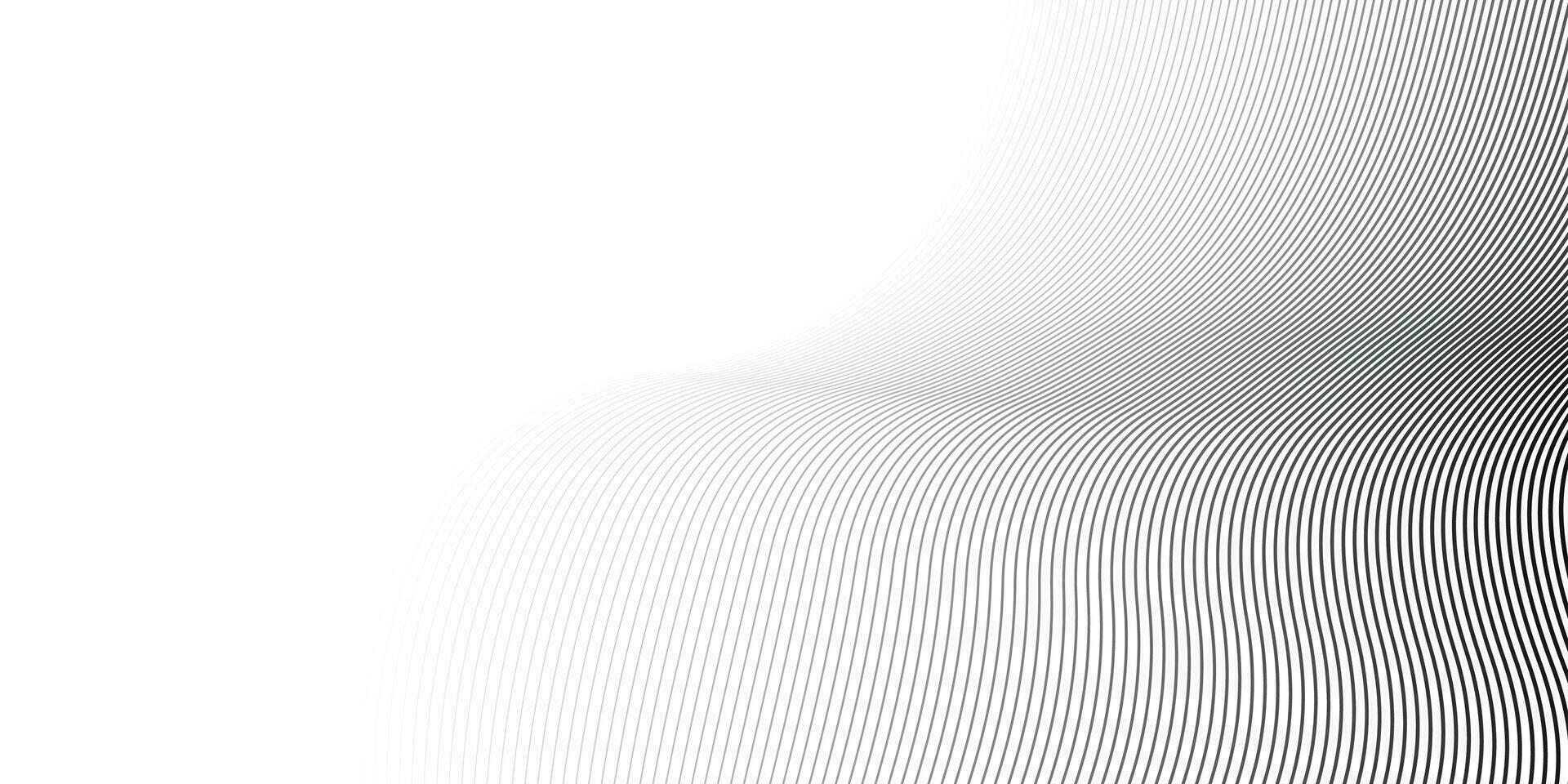white abstract wave background design. have space for creative text fonts or Decorate for template web, banner, poster. vector