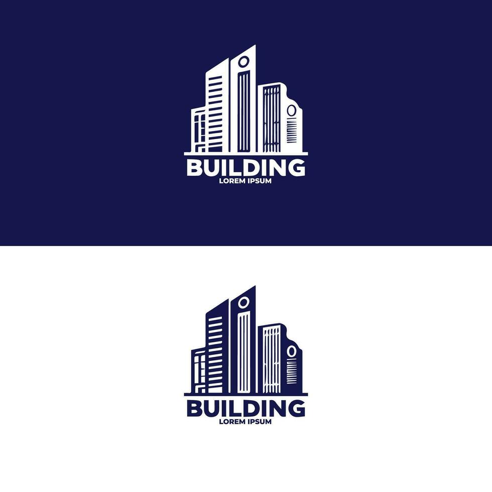 Building icon. Containing house, office, bank, school, hotel, shop, university and hospital icons. Solid icon collection. Vector illustration.