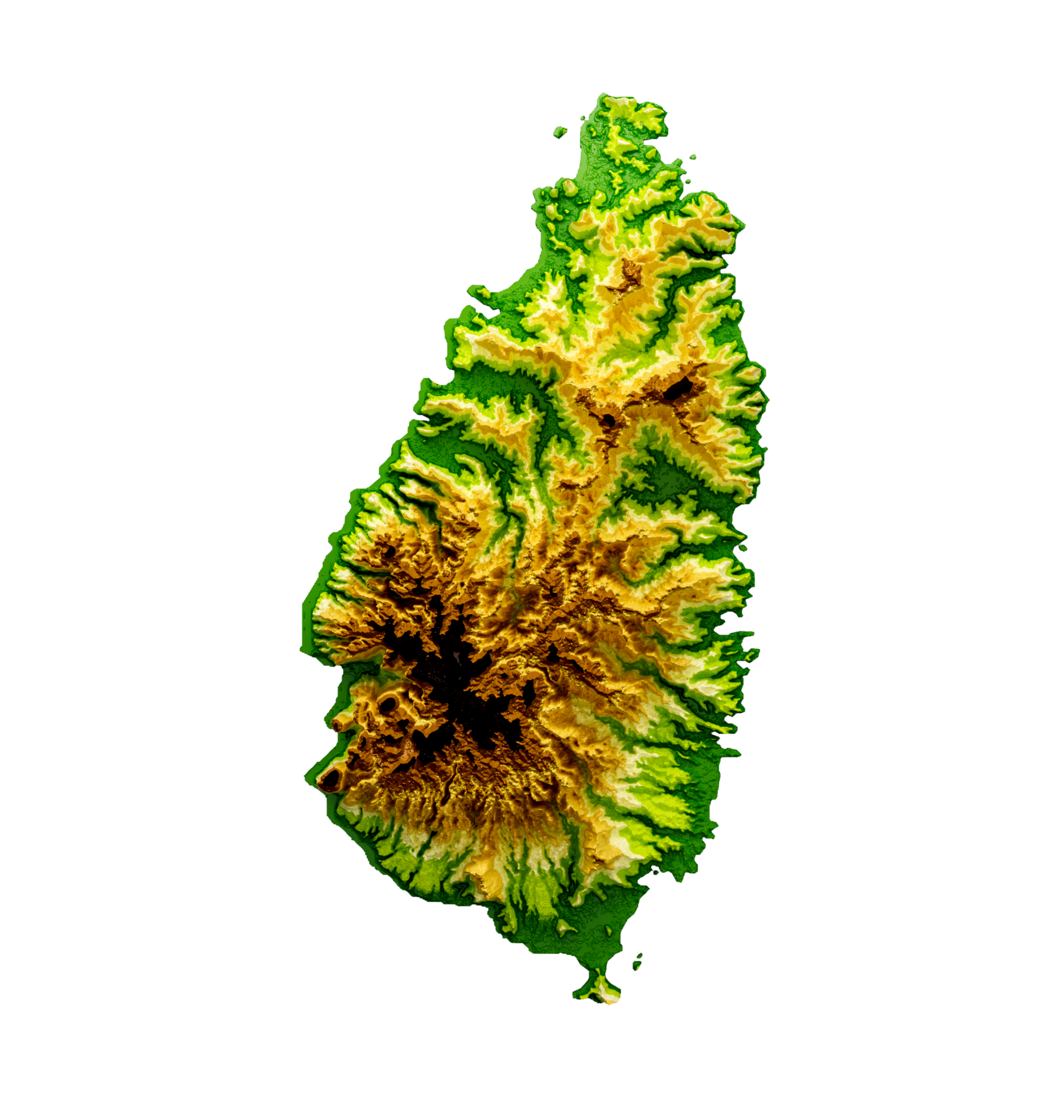 Saint Lucia Map Shaded Relief Color Height Map 3d Illustration 36270767 PNG saint-lucia-map-shaded-relief-color-height-map-3d-illustration-36270767-png