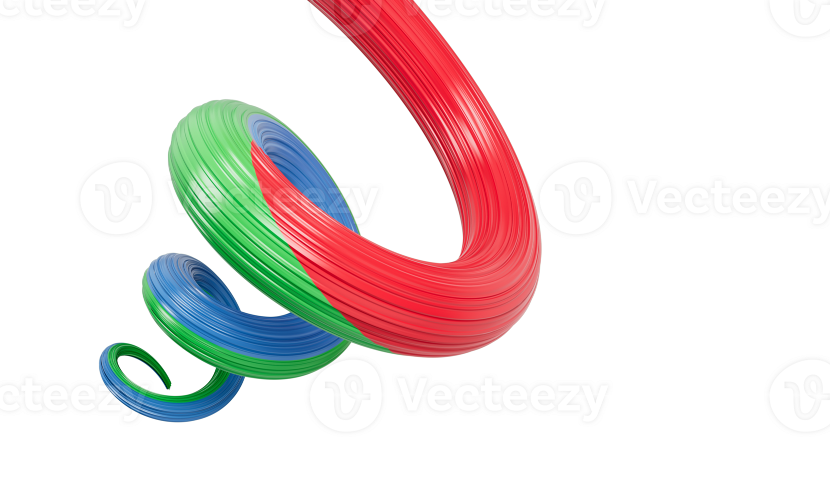 3d Flag of Eritrea 3d Spiral Glossy Ribbon Of Eritrea, 3d illustration png