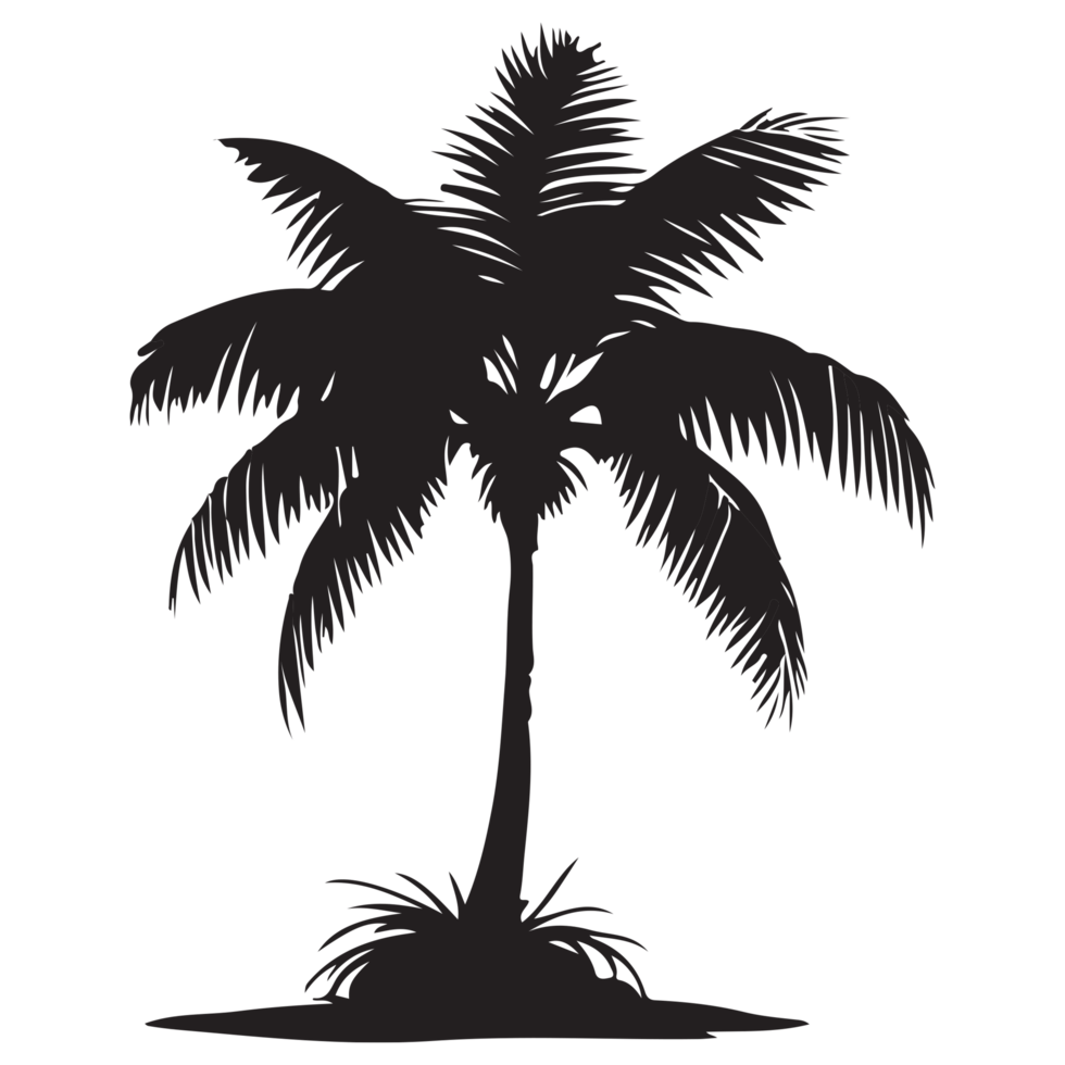 Collection tree silhouette transparent png. png