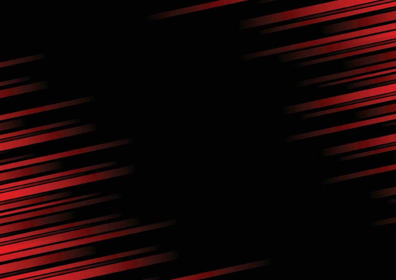 Abstract red line and black background for business card, cover, banner, flyer. Vector illustration