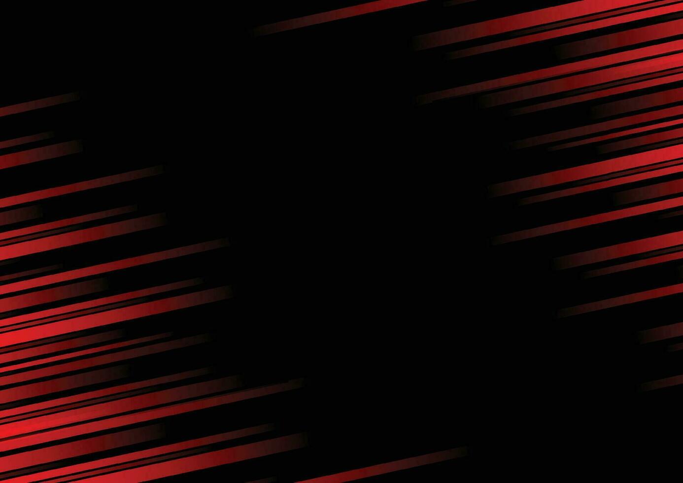 Abstract red line and black background for business card, cover, banner, flyer. Vector illustration