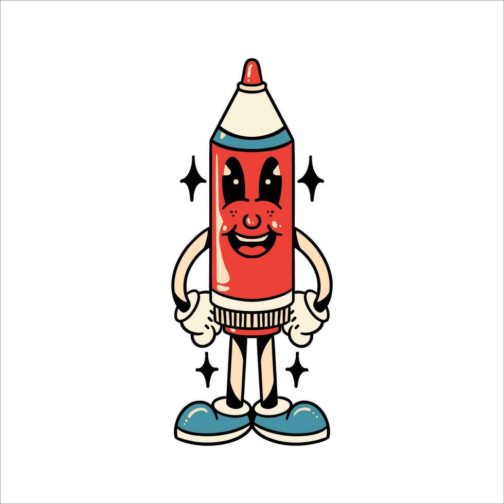 cute marker cartoon vector design