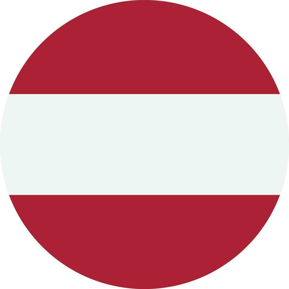 Round Latvia flag . Round Latvian flag vector icon isolated on white background