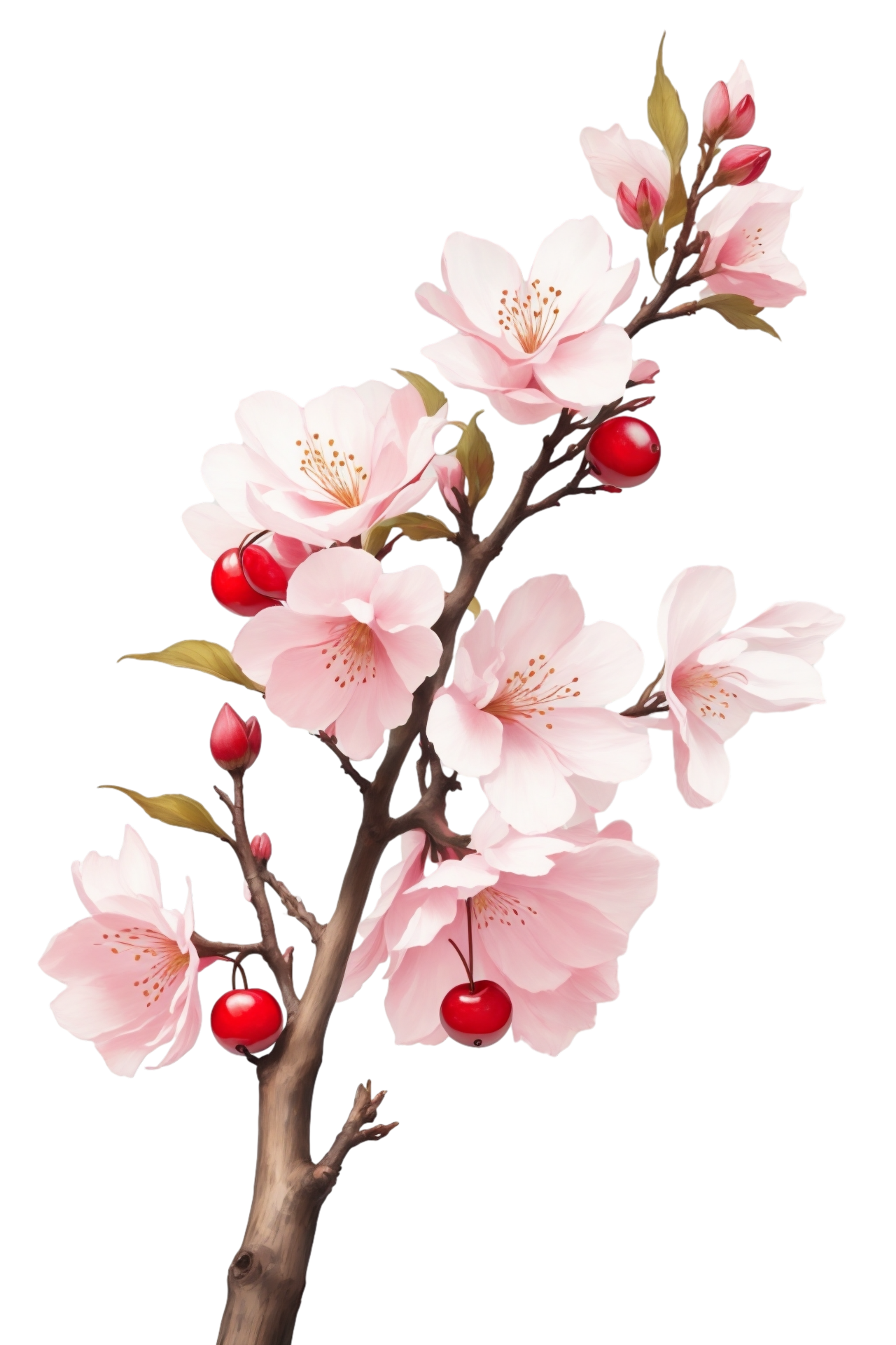 AI Generated Beautiful Blooming Cherry Tree In Spring 36272127 PNG ai-generated-beautiful-blooming-cherry-tree-in-spring-36272127-png