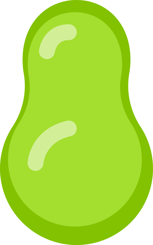 Cute Avocado Fruit png
